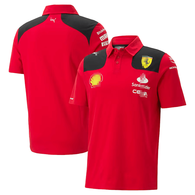 Polo Scuderia Ferrari F1 Racing Team Rojo 2023